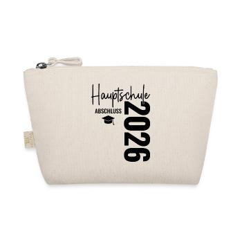 Hauptschulabschluss 2026 - Hauptschule Abschluss - Organic Pouch - nature - Front