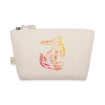 Un motif juste pour le snowboard - Trousse biologique - nature - Devant