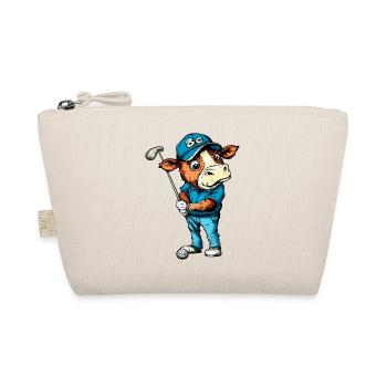 Cow Golf - Organic Pouch - nature - Front