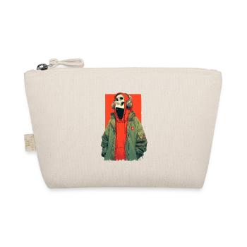 Sweat à capuche Head Skull Streetwear - Trousse biologique - nature - Devant