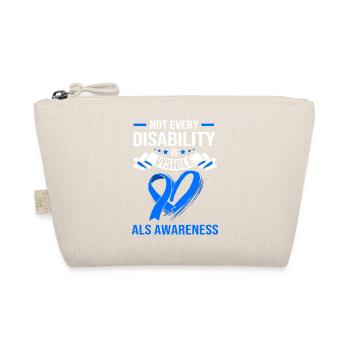 ALS nerve disease - Organic Pouch - nature - Front