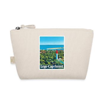 Lighthouse Lège-Cap-Ferret Retro - Organic Pouch - nature - Front