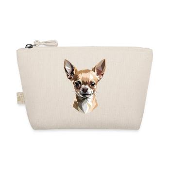 Chihuahua Dog Mistress I Love Cute Chihuahuas - Organic Pouch - nature - Front