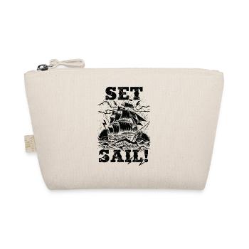 Vintage Black Storm Sail Set - Organic Pouch - nature - Front