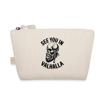 See you in Valhalla - Organic Pouch - nature - Front