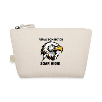 Aerial Domination Eagle Royal Force - Organic Pouch - nature - Front