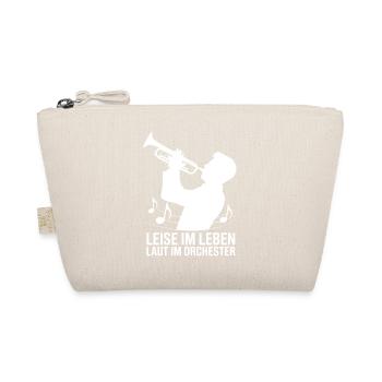 Trumpet - Quiet in Life Loud in the Orchestra - Organic Pouch - nature - Front