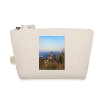 Drachenburg Castle on the slope in the evening light - Organic Pouch - nature - Front