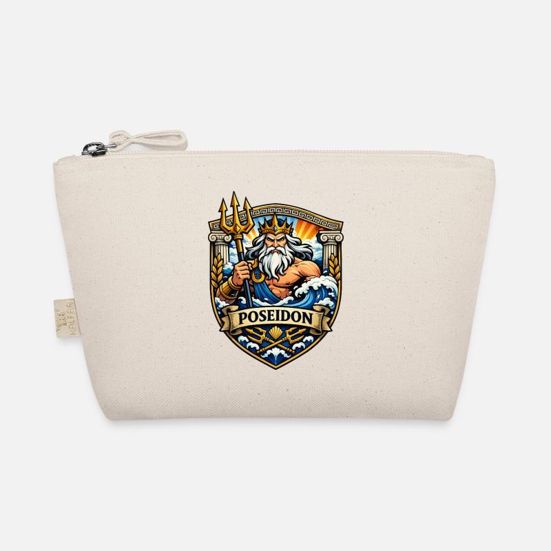 Poseidon Meeresgott  Bio-Täschchen