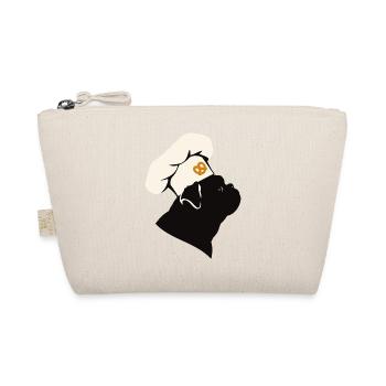 Chien Baker Minimaliste avec Chapeau - Trousse biologique - nature - Devant