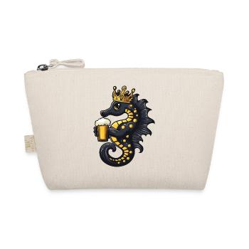 Seahorse Beer King - Organic Pouch - nature - Front