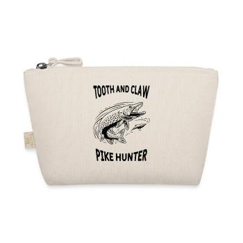 Pike River Fishing Pike Hunter - Organic Pouch - nature - Front
