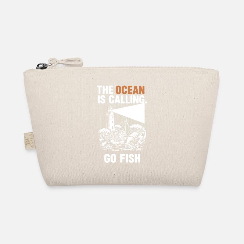 Pêche Mer Ocean Go Fish Bio-Täschchen