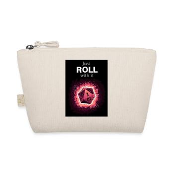 Faites simplement avec les dés rétro d20 magenta - Trousse biologique - nature - Devant