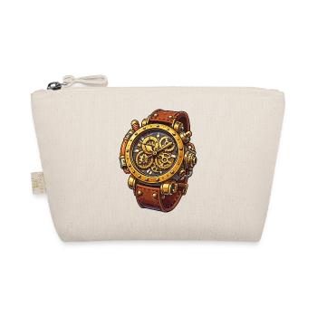Steampunk Movement Chrono Design - Organic Pouch - nature - Front