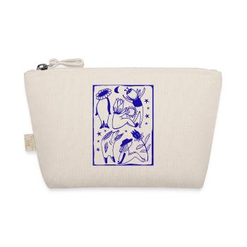 Moonlit Nights Dance Figures in the Star Forest - Organic Pouch - nature - Front