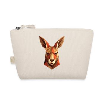 Kangaroo Australia Outback Wild Cute Kangaroos - Organic Pouch - nature - Front