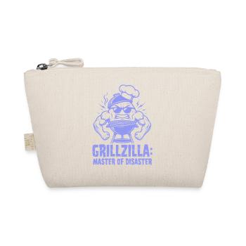 BBQ Grillmeister GRILLZILLA, t-shirt BBQ drôle - Trousse biologique - nature - Devant