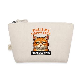 Chat en colère S’il te plaît Va-t’en Humour - Trousse biologique - nature - Devant