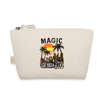 90s Retro Vintage - Organic Pouch - nature - Front