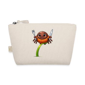 Tick drôle avec des couverts - Trousse biologique - nature - Devant