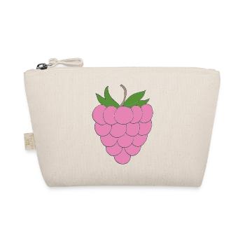 Pink Raspberry Illustration - Organic Pouch - nature - Front