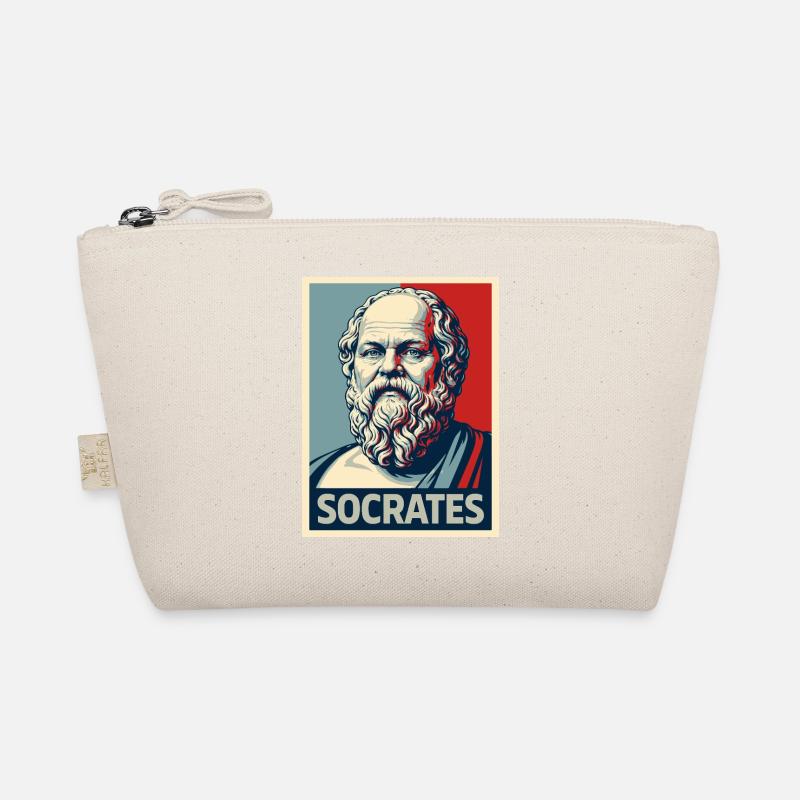 Portrait pop art de Socrate Trousse biologique