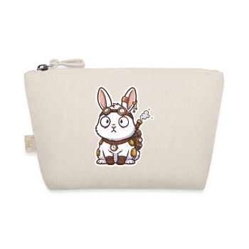 Steampunk Bunny Messenger Rucksack Steam - Bio-Täschchen - Natur - Vorne