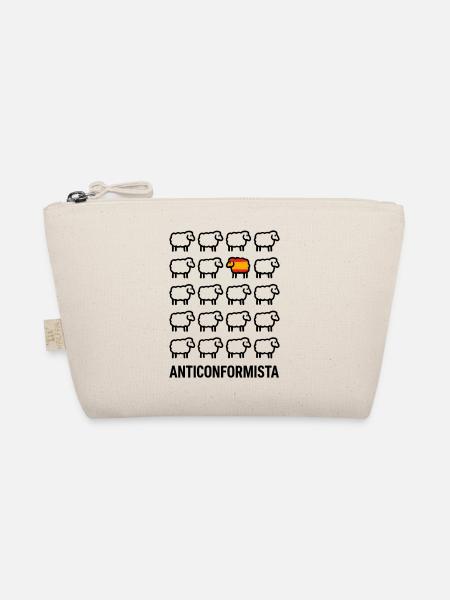 Anticonformiste Mouton Drapeau Espagne Humour - Trousse biologique - nature - Devant