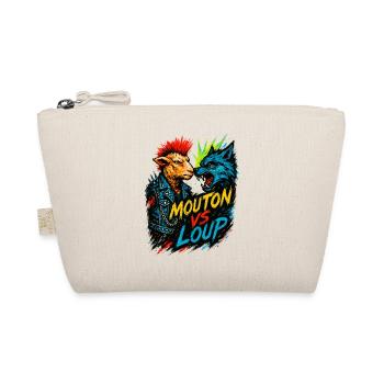 Mouton Punk Contre Loup Féroce - Trousse biologique - nature - Devant