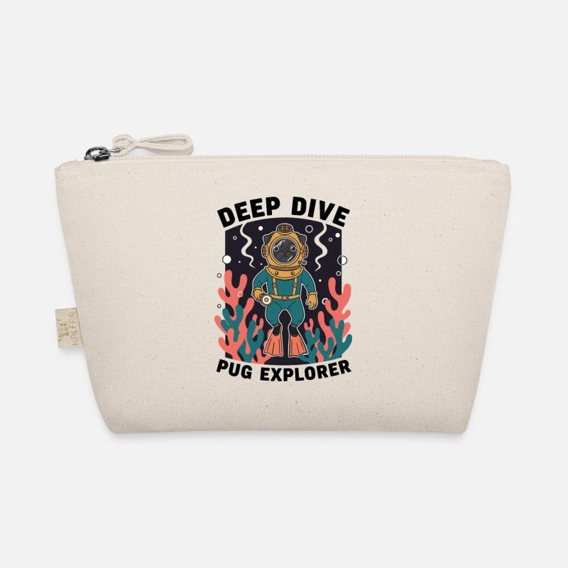 Deep Dive Pug Explorer Pug Diver Organic Pouch