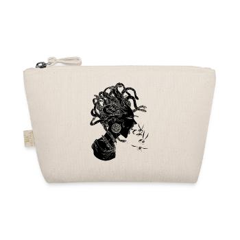 Black Medusa - Organic Pouch - nature - Front