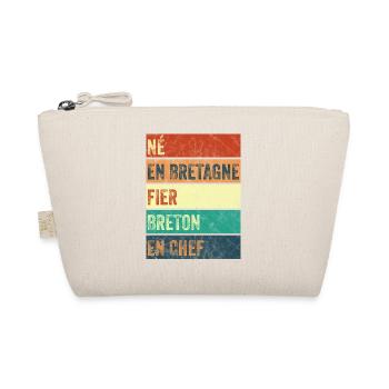 Né en Bretagne Fier Breton - Trousse biologique - nature - Devant