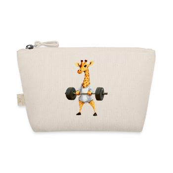 Giraffe Sport - Bio-Täschchen - Natur - Vorne