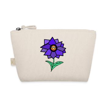 Fleur Kawaii géométrique - Trousse biologique - nature - Devant