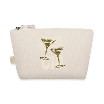 Gin Gin Martini Cocktail Funny Nightlife Graphic - Bio-Täschchen - Natur - Vorne