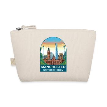 Art d’affiche de voyage Manchester Skyline UK - Trousse biologique - nature - Devant