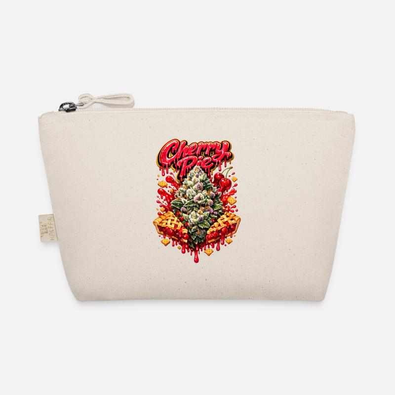 Kirschkuchen-Graffiti-Druck Bio-Täschchen