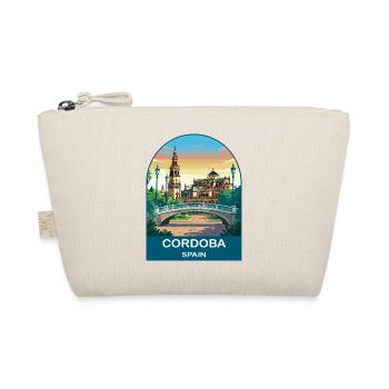 Cordoba Spain Vintage Travel Poster Art - Organic Pouch - nature - Front