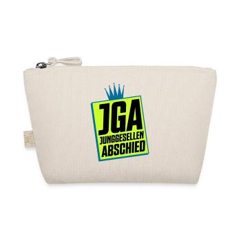 Junggesellenabschied JGA Neon Design - Bio-Täschchen - Natur - Vorne