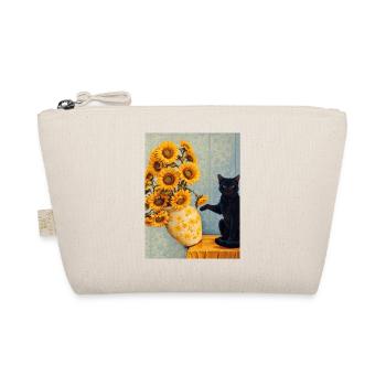 Parodie artistique des tournesols et du chat noir - Trousse biologique - nature - Devant