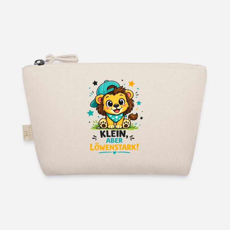 Klein aber Löwenstark Bio-Täschchen