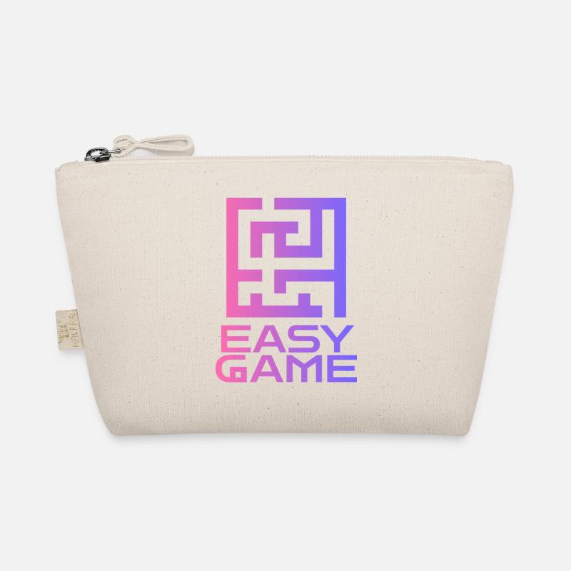 Maze Neon Easy Game Logo Bio-Täschchen