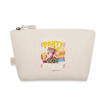 Malle Party Crew Flamingo - Organic Pouch - nature - Front