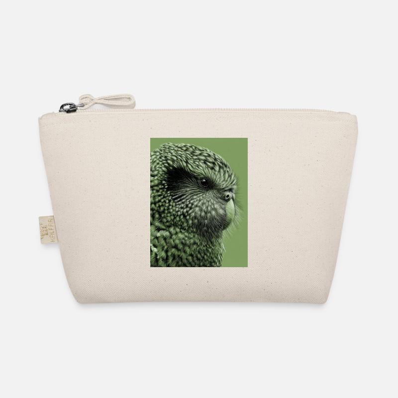 Illustration Kakapo en vert Trousse biologique