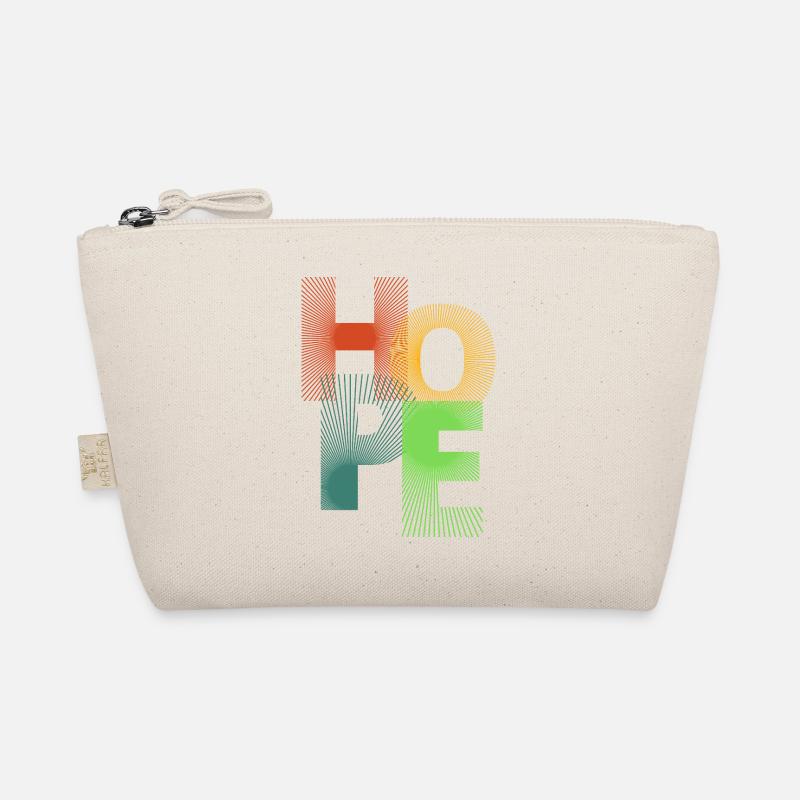 Hope in Colored Rays Organic Pouch