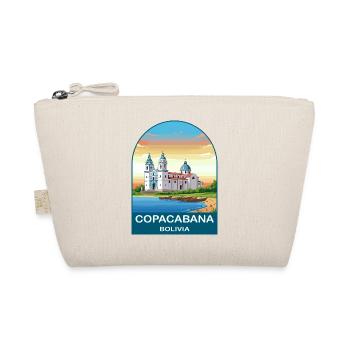 Copacabana Bolivia Lake Titicaca Travel Poster - Organic Pouch - nature - Front