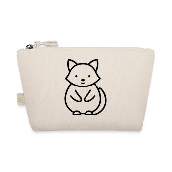raccoon - Organic Pouch - nature - Front