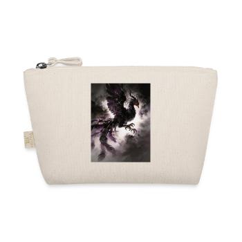 The Black Phoenix: Shadow and Rebirth - Organic Pouch - nature - Front