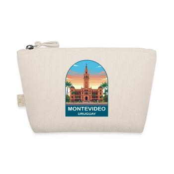 Affiche de voyage du Palacio Salvo Montevideo Uruguay - Trousse biologique - nature - Devant